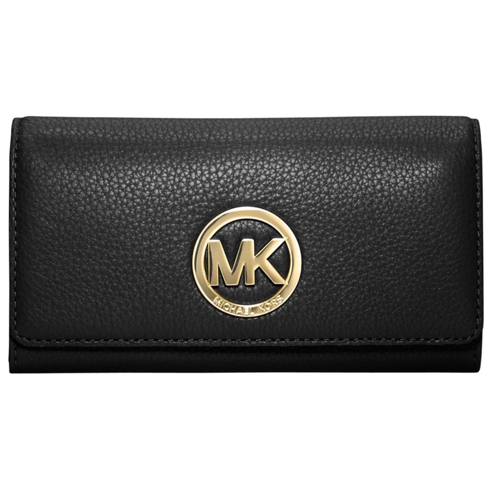 Black and Silver Michael Kors Wallet